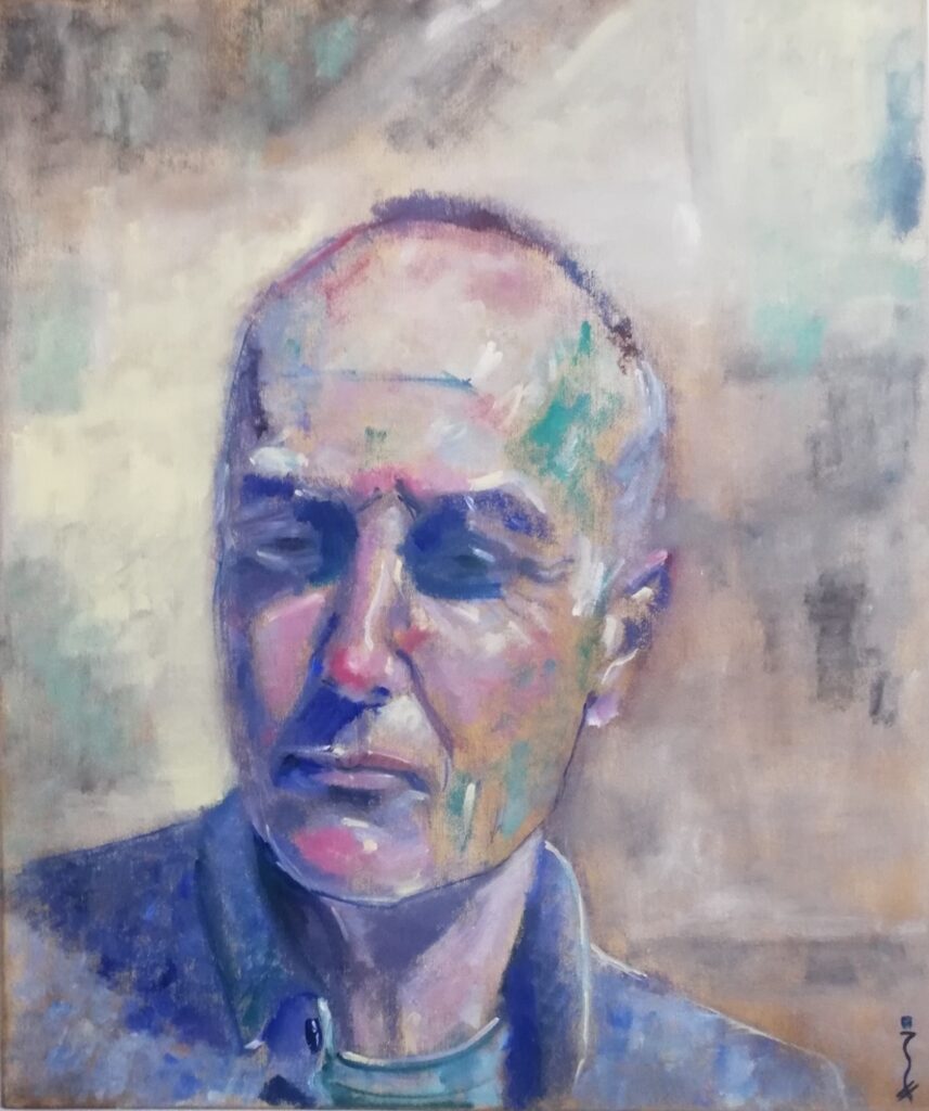 John Richard Hewitt self portrait 1