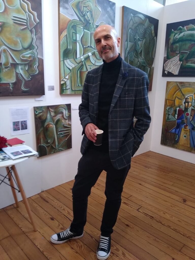 John Richard Hewitt at The Untitled Art Fiar chelsea