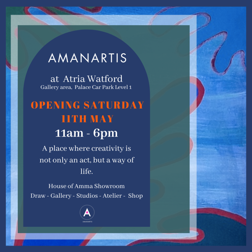 Amanartis at the Atria opening poster 2