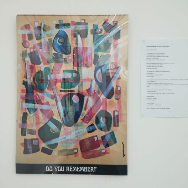 John Richard Hewitt create ad the submission and exhibition at Amanartis by Amma Gyan