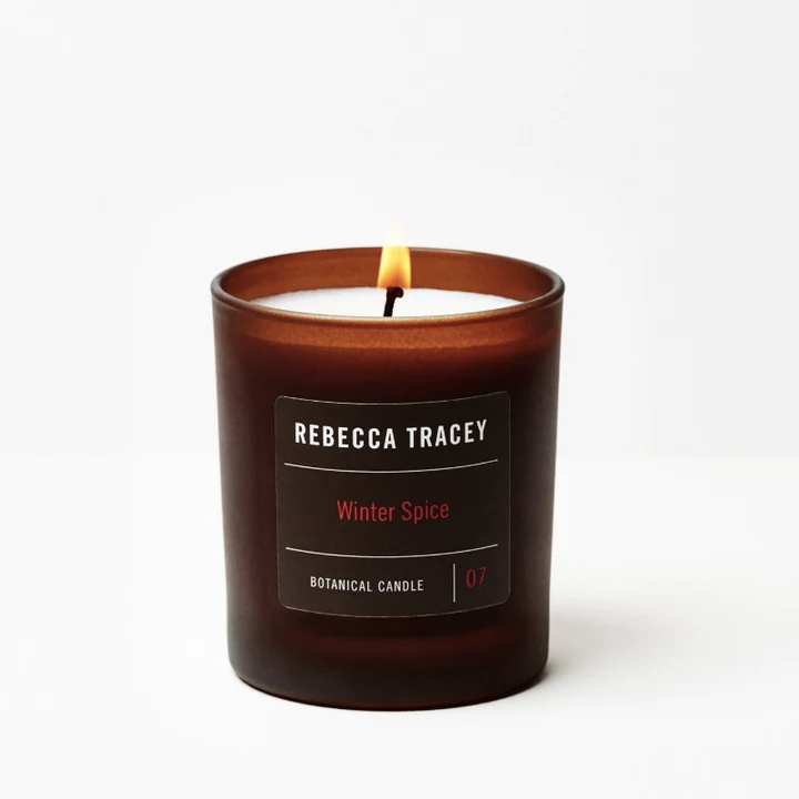 Winter Spice candle by Rebecca Tracey at Amanartis at the Atria by Amma Gyan