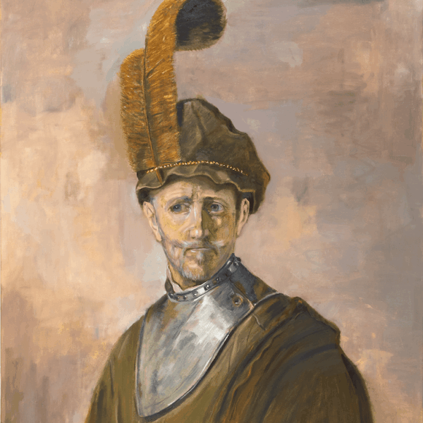 Feather Man by John Richard Hewitt small