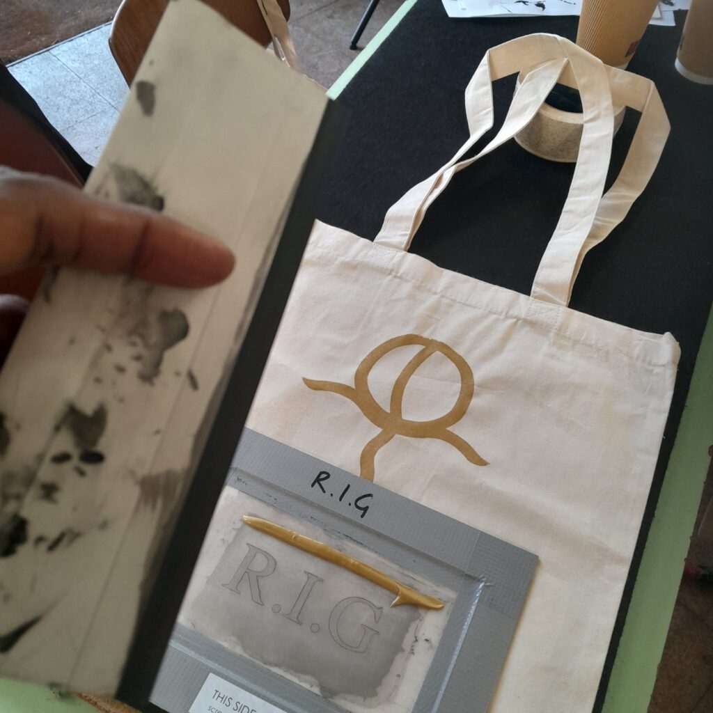 House of Amma boutique image and gratitude range in the making by Amma Gyan 3