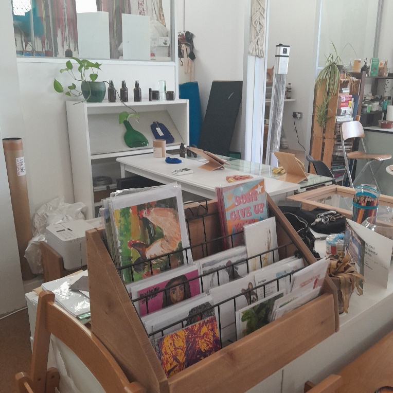 Amanartis at the Chapel by Amma Gyan Founder of Amanartis Gallery and House of Amma - The Art of Living cards and gifts