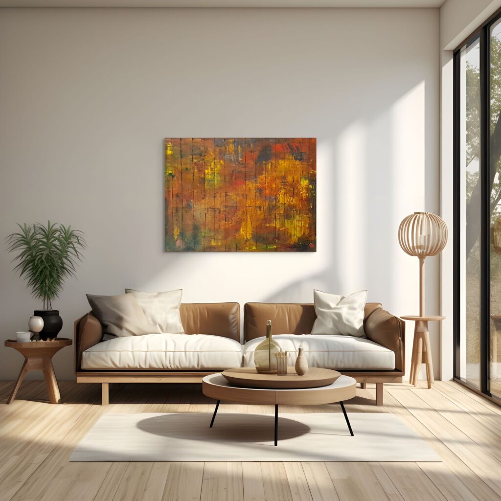 liminal 6 a painting by John Richard Hewitt at Amanartis Gallery at the House of Amma - The Art of Living