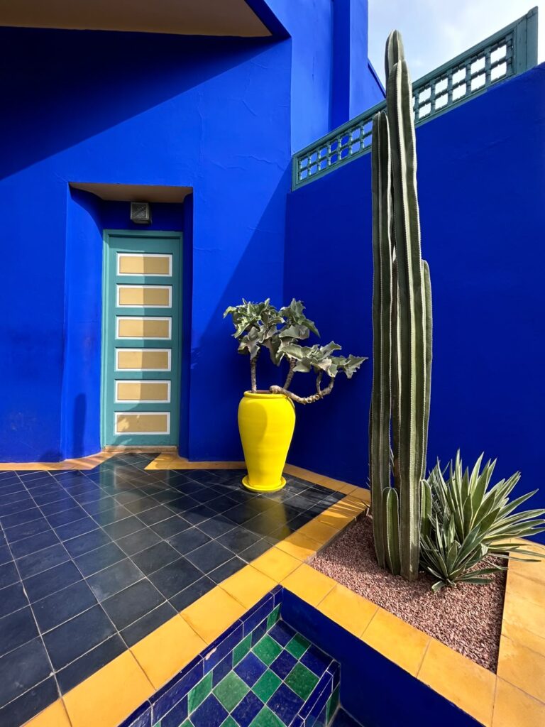 Glenda Wood Jardin de Majorelle taken by Glenda Wood at Amanartis