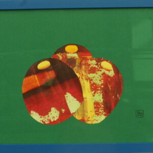 Jardin Cacti Number 2, Acrylic and Cut Out Green